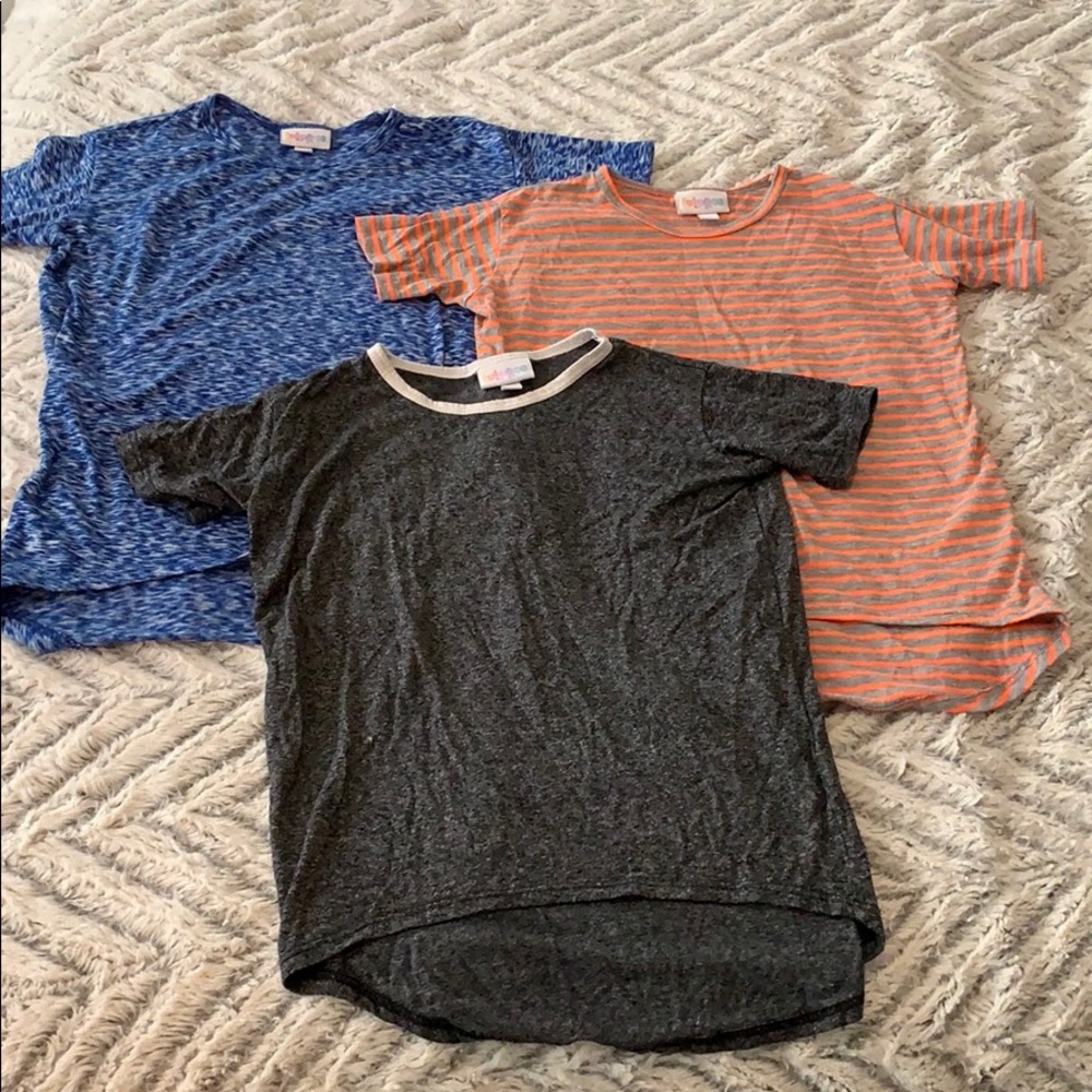 3 Lularoe Girls size 6 Sloan bundle